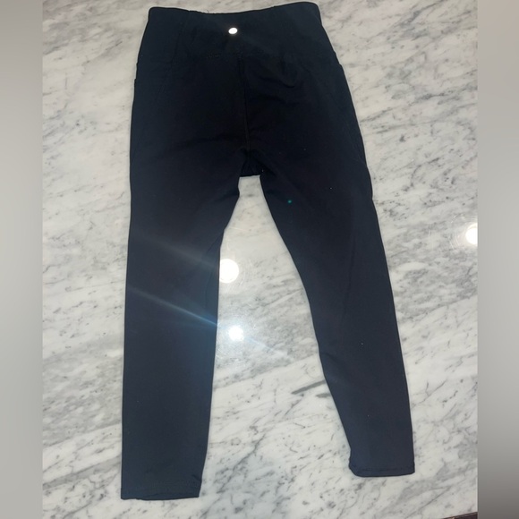 Danskin High Rise 7/8 leggings w/ bonded deep side pockets - Picture 8 of 15